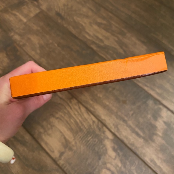 Hermes Gift Tie Box, lid only Authentic, 15” x 5” x 1” - Picture 2 of 5